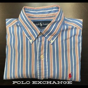 Polo Ralph Lauren 100% Cotton Classic Fit Shirt.